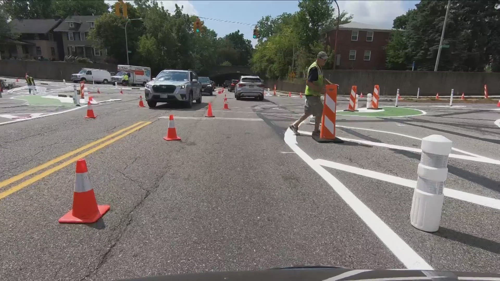 It's all being done to figure out how to make that intersection safer for everyone