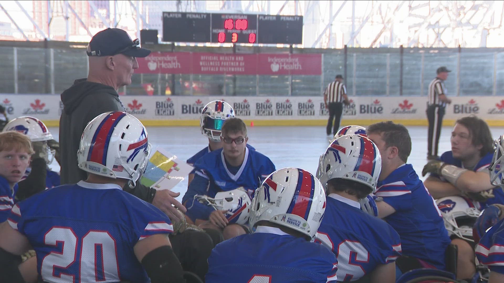 Members of the Buffalo Bills wheelchair football team team say the league is a way to promote inclusivity in sports.