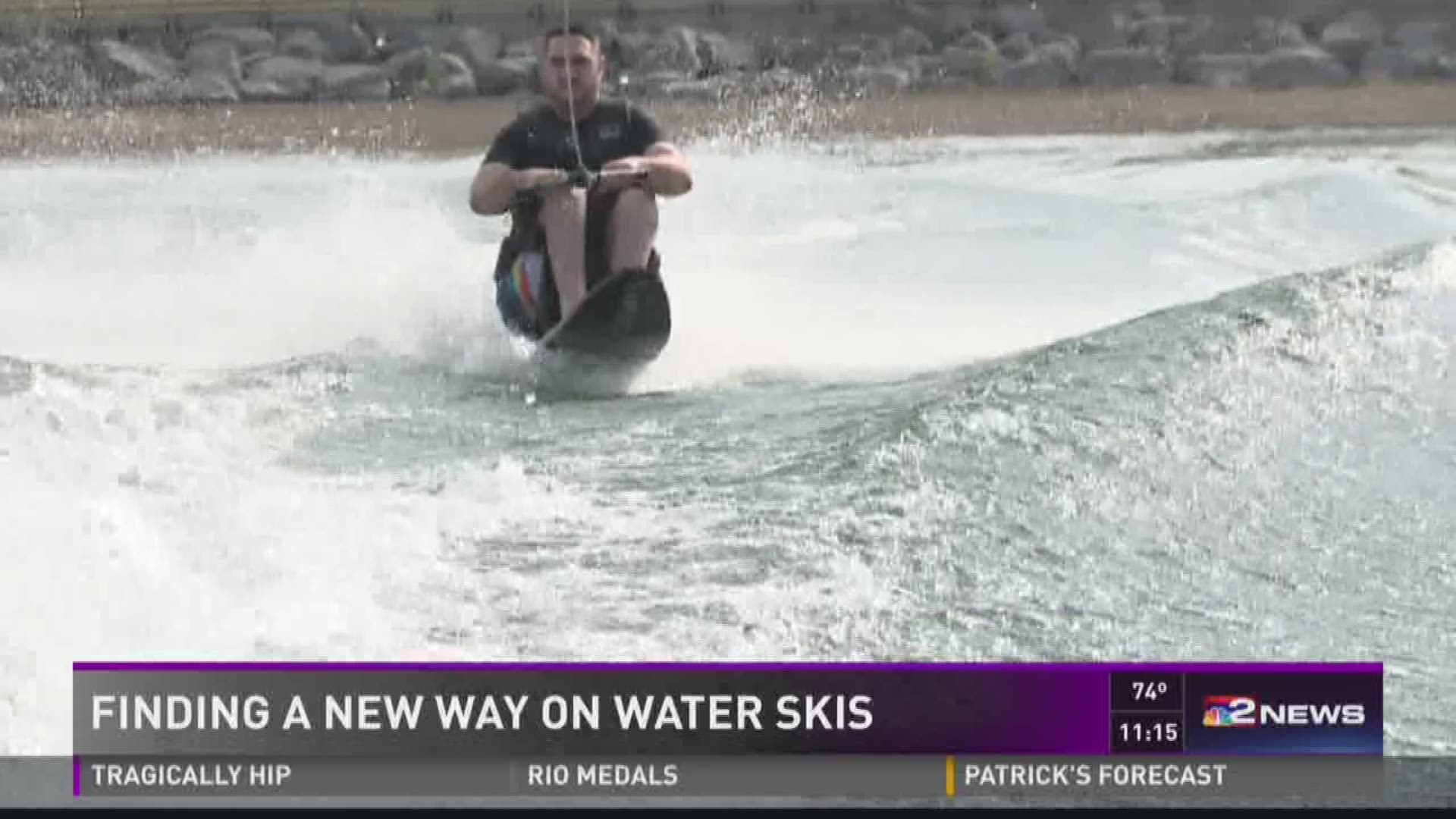 Finding A New Way On Water Skis