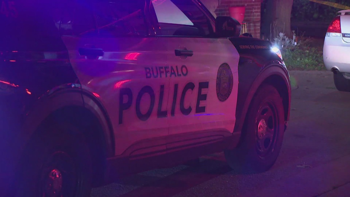 Buffalo Police probe early-morning crash that leaves car on its side