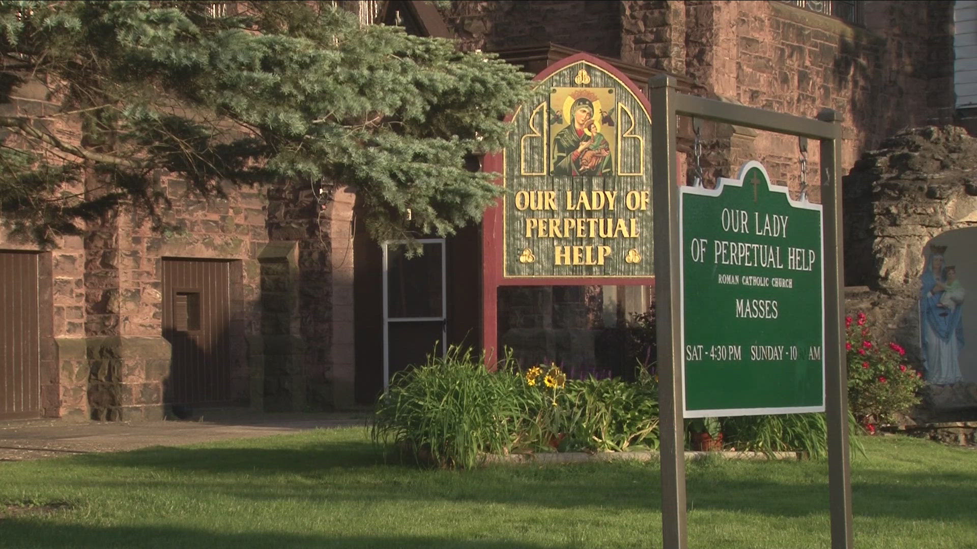 Nearly 100 members of Our Lady of Perpetual Help church met Wednesday evening to come up with a plan to try and save their church.