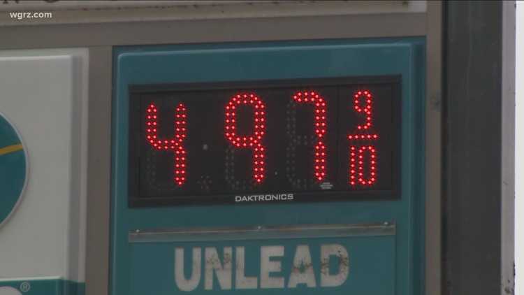 Western New York gas price spike slows down