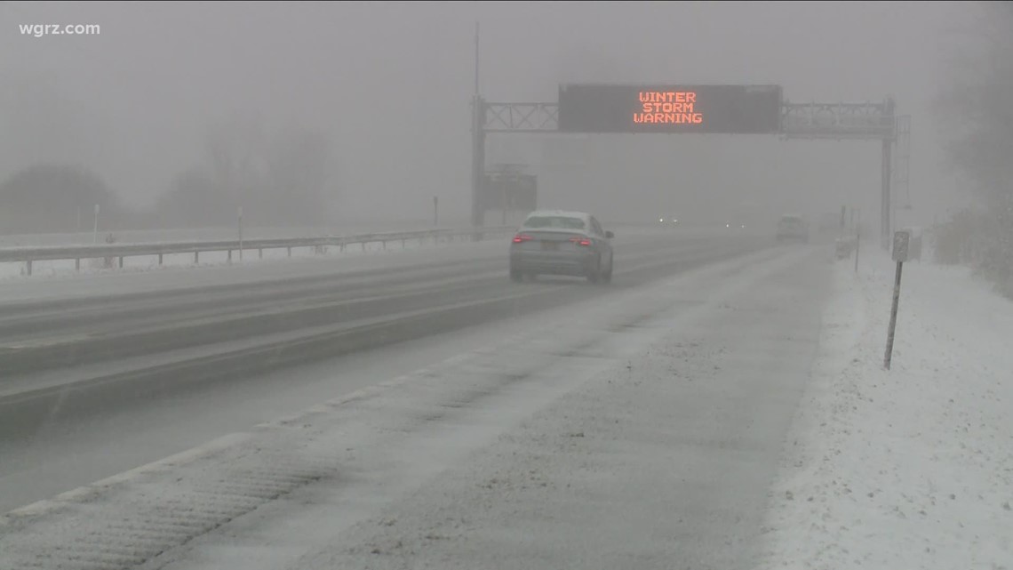 Il Loaded skyld Lessening snowfall prompts Erie County to lift Travel Advisory | wgrz.com