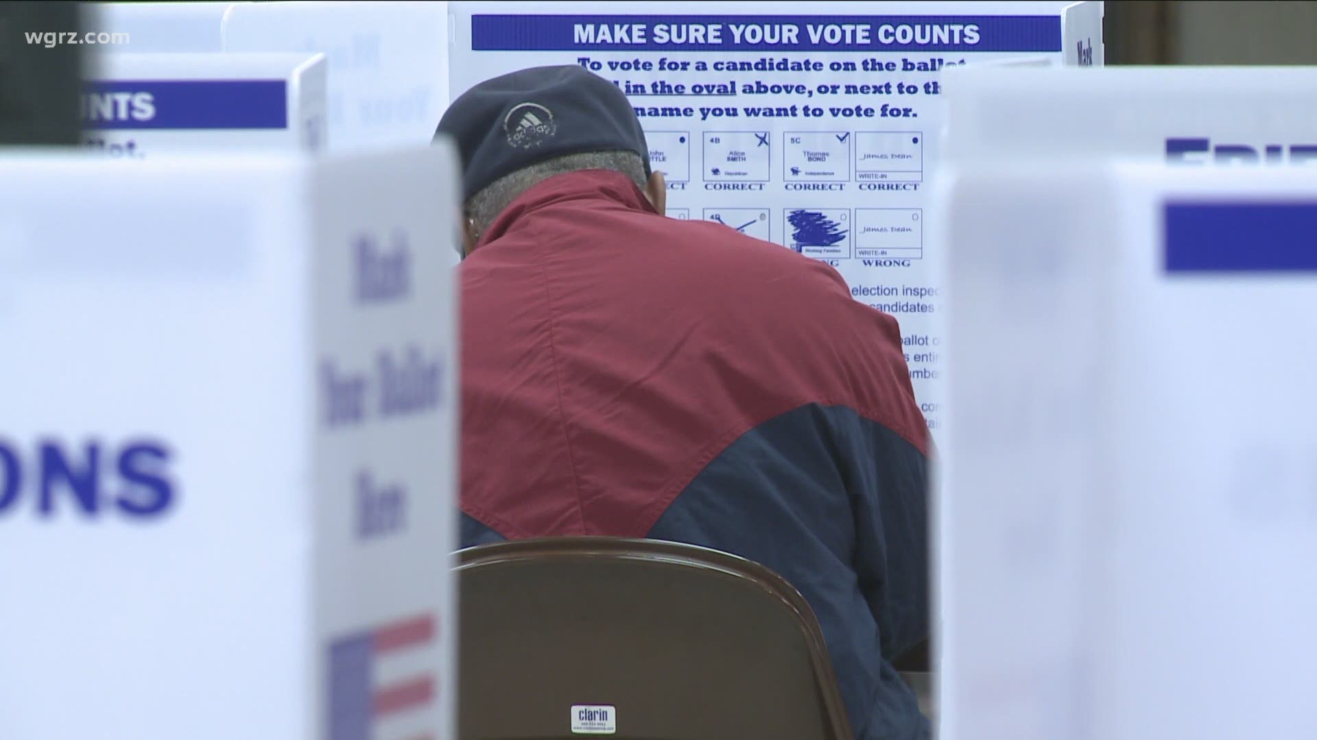 With a recent uptick in cases, some may wonder if that could effect your ability to vote in person.