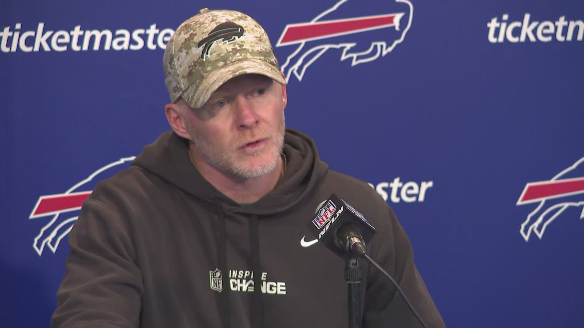 Buffalo Bills Head Coach Sean McDermott provides injury update and preparing for Sunday's games against the Rams. 