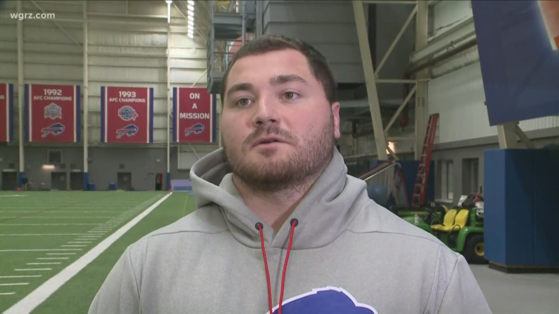 HARRISON PHILLIPS WAS THE PLAYER WHOSE NAME EZRA CALLED AT THE DRAFT IN DALLAS LAST YEAR...