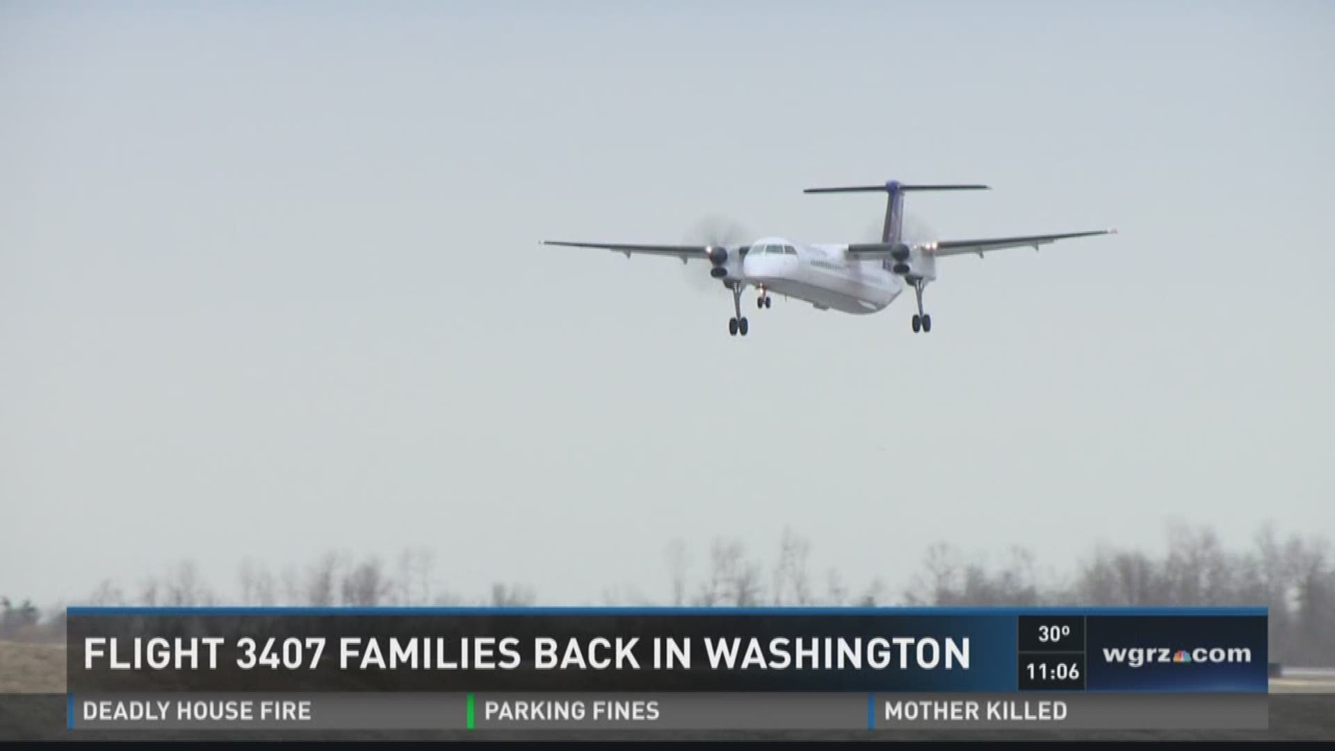 Flight 3407 families back in Washington