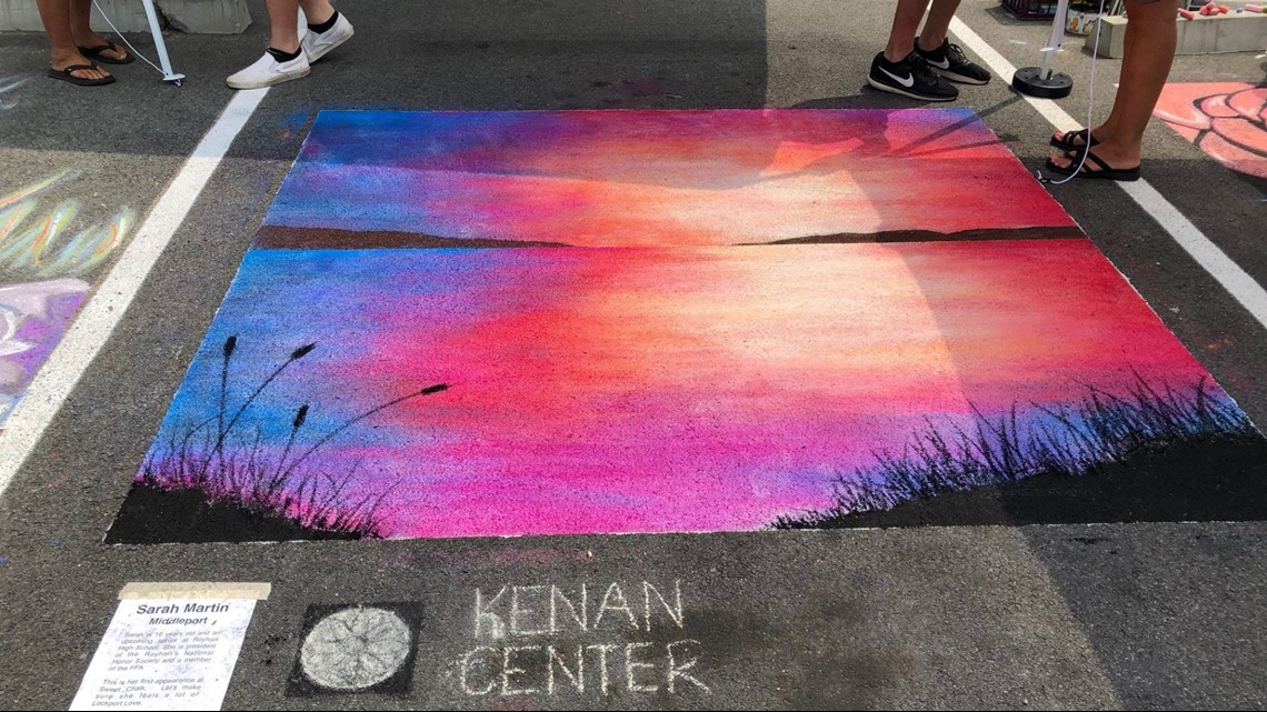 PHOTOS Sweet Chalk Festival in Lockport
