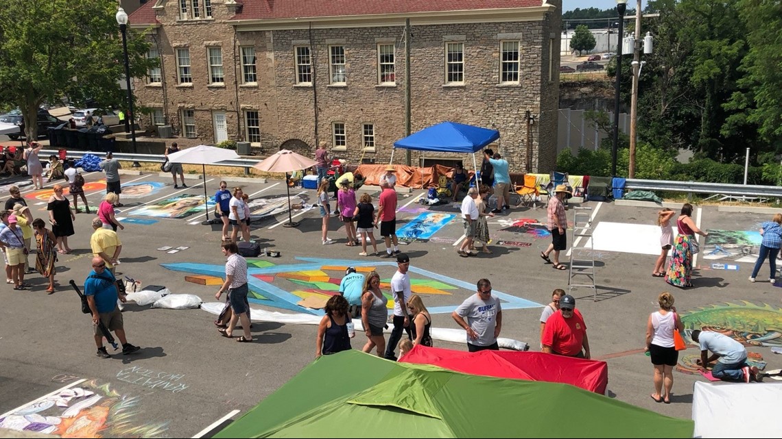 PHOTOS Sweet Chalk Festival in Lockport