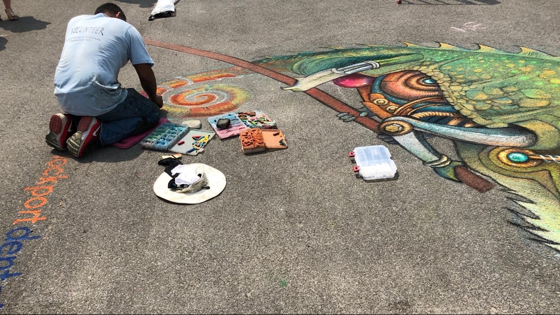 PHOTOS Sweet Chalk Festival in Lockport