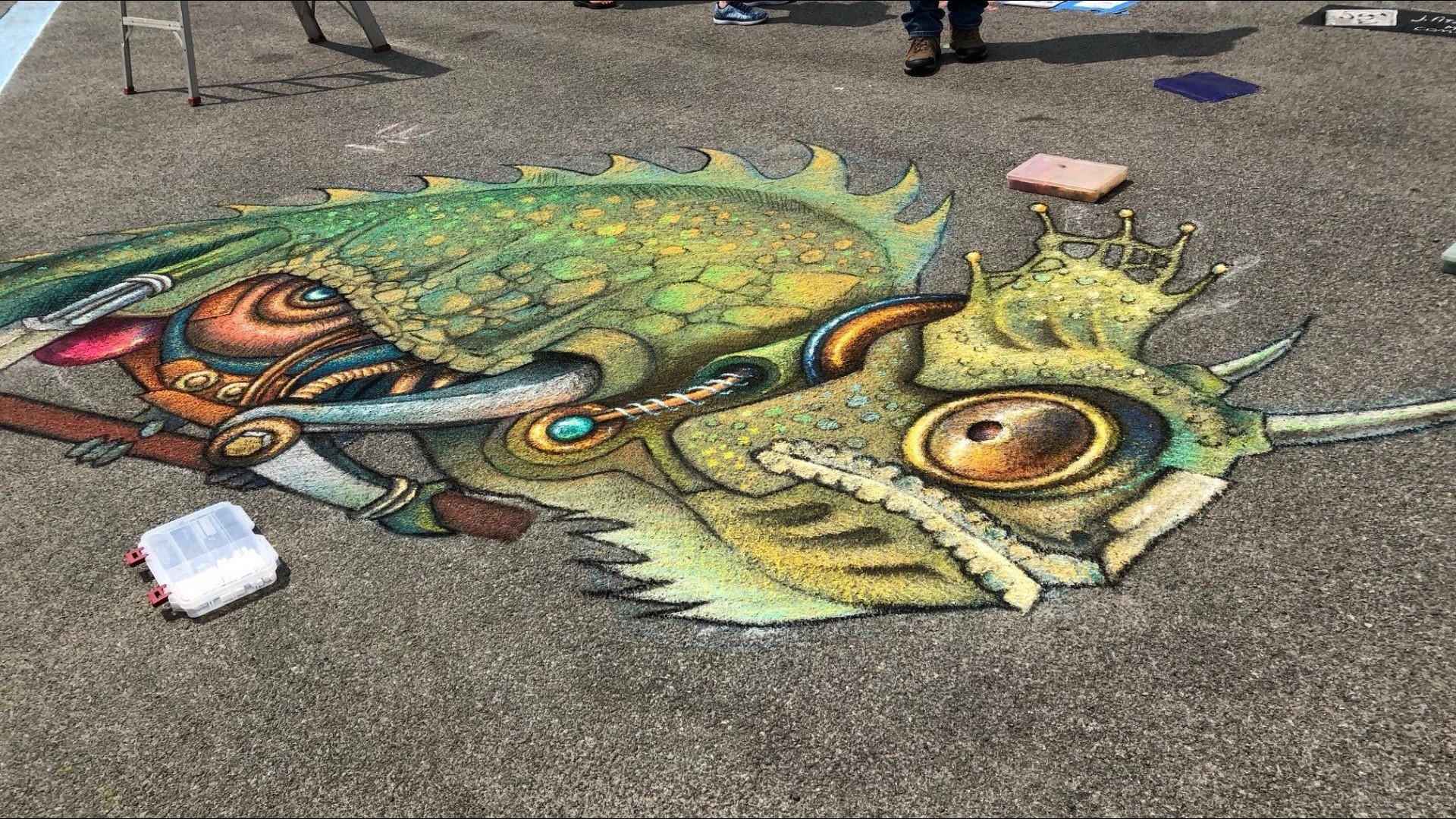 PHOTOS Sweet Chalk Festival in Lockport