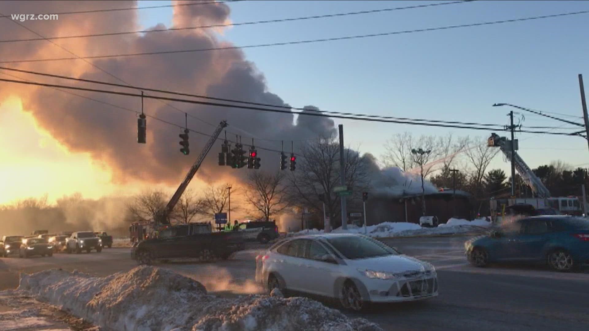 Fire at Orchard Park car wash