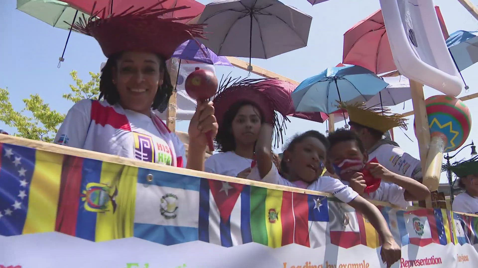 Crowds spanning generations lined Niagara Street and packed Niagara Square to celebrate Hispanic pride, tradition, and culture.
