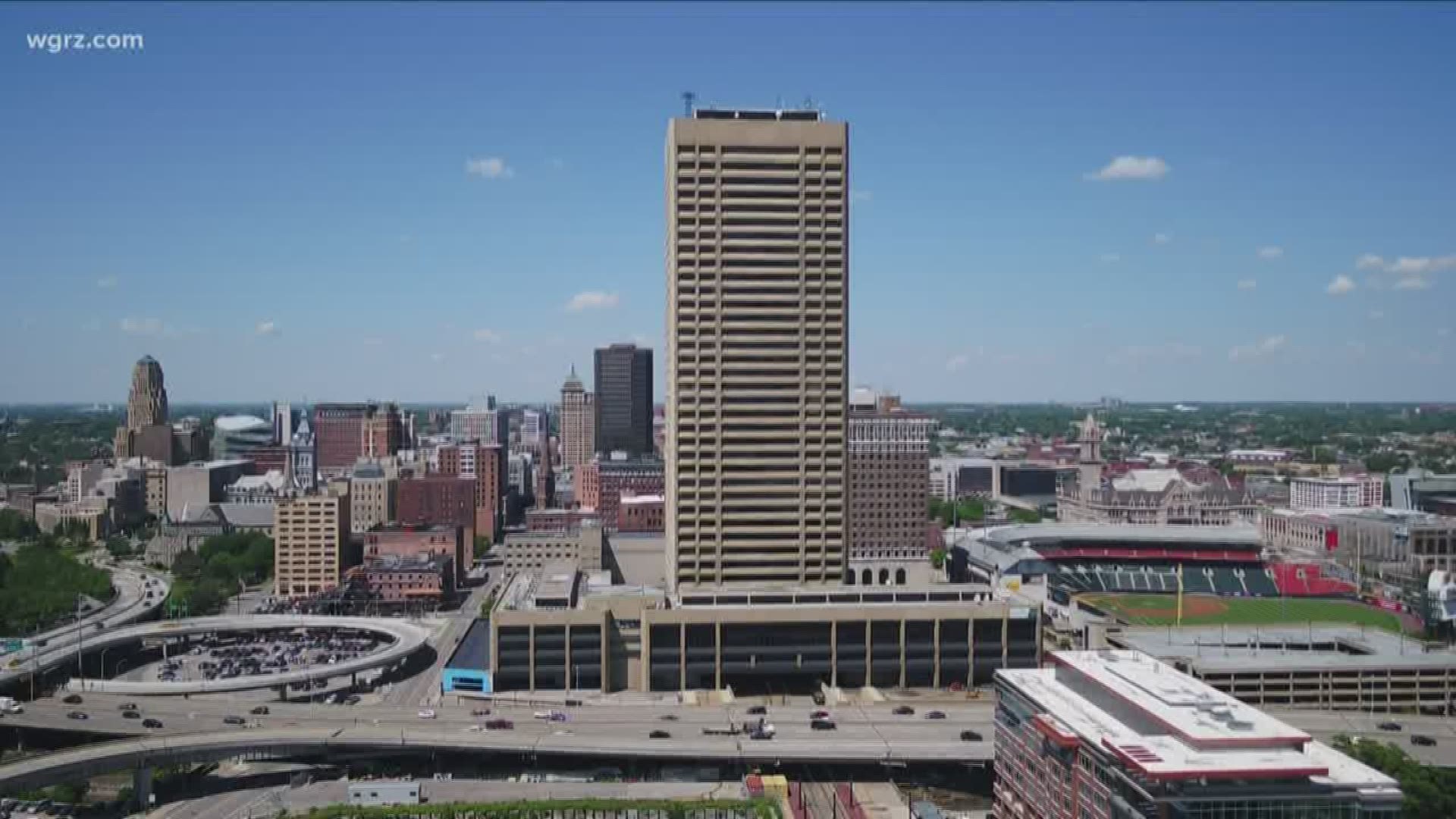 Developer Douglas Jemal says interest is growing in Buffalo's tallest building as new tenants have started moving in.