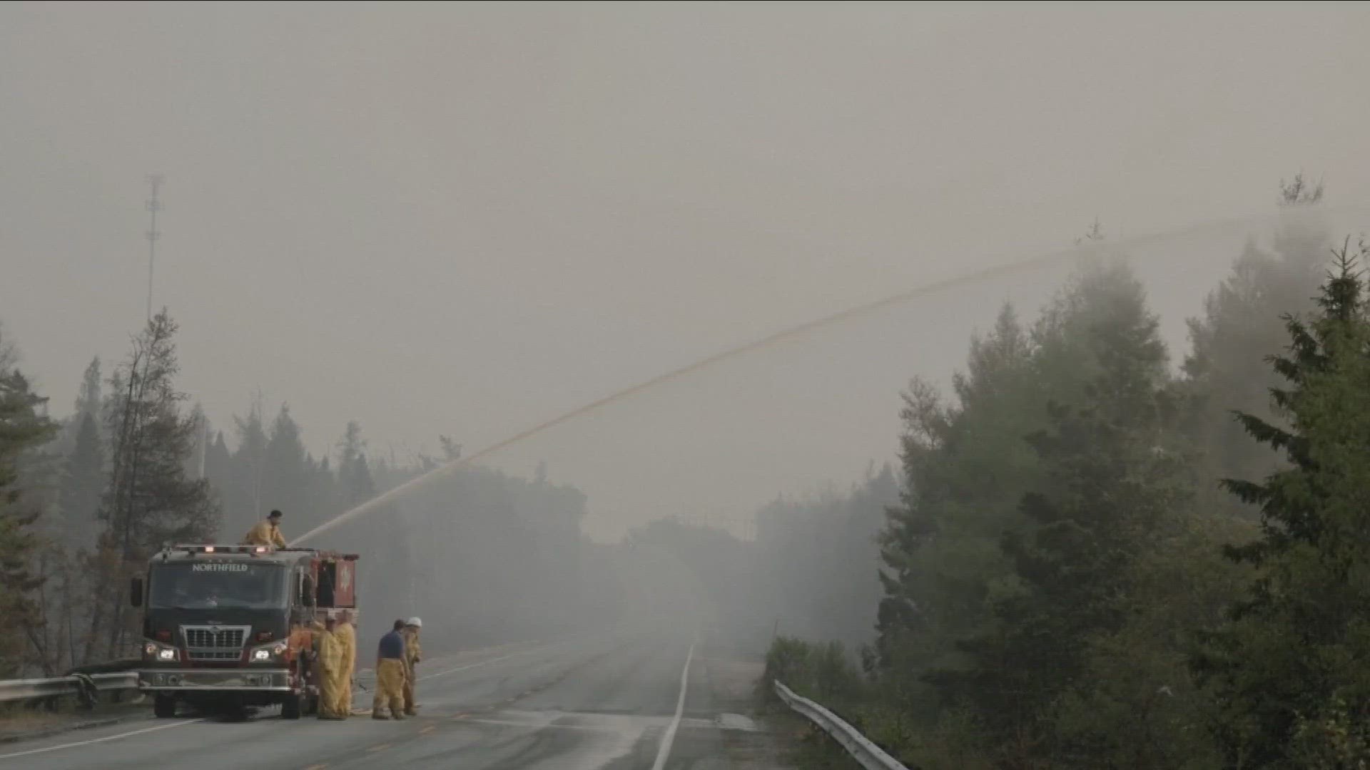 Experts say firefighters on the ground in Canada are posed with a difficult decision when addressing the intense wildfires.