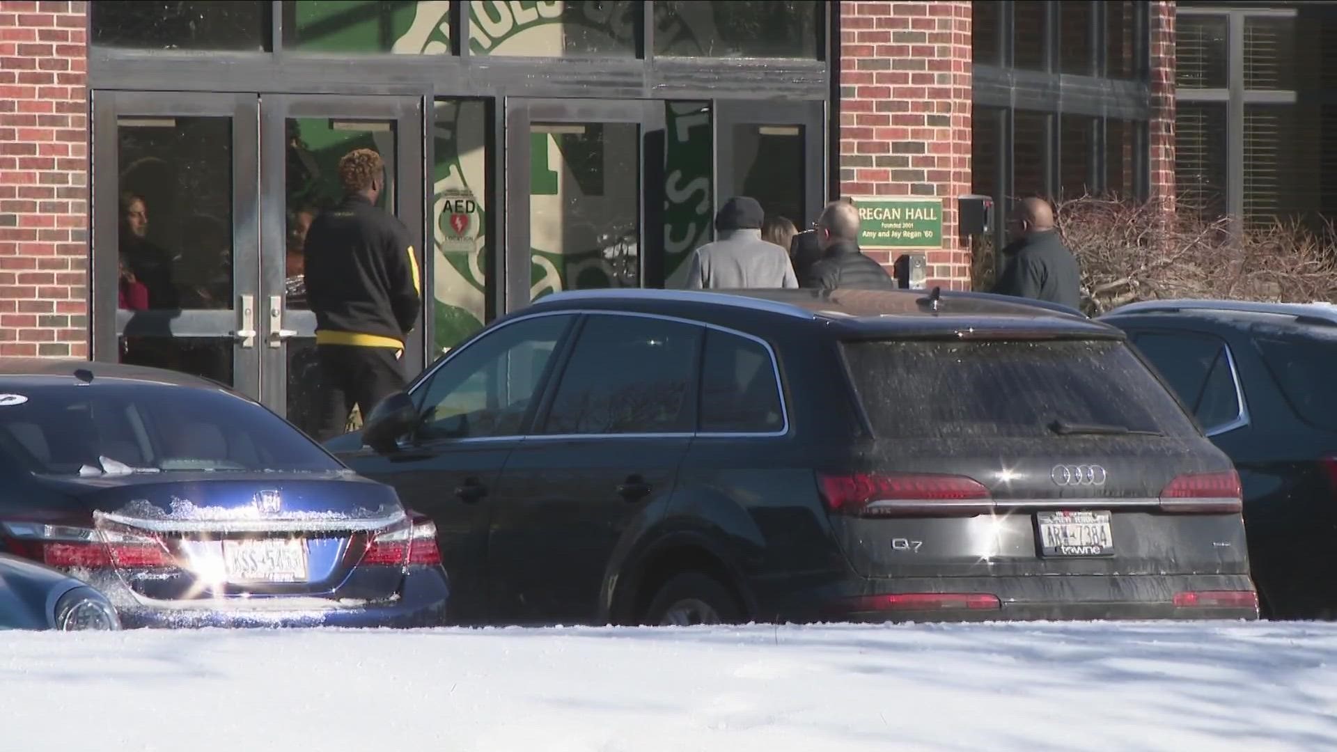 Buffalo and Batavia Police respond to threats made to Nichols School and John F. Kennedy School Friday morning.