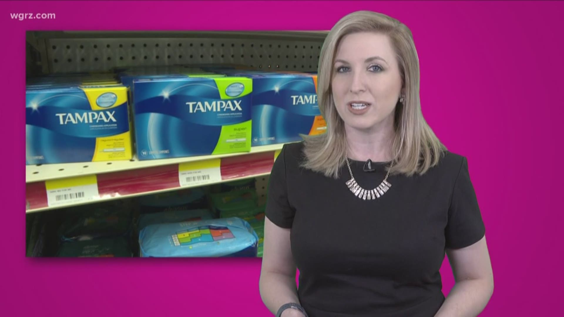 New York state is the first in the country to now require menstrual product packages to include a plain and conspicuous printed list of all the ingredients.