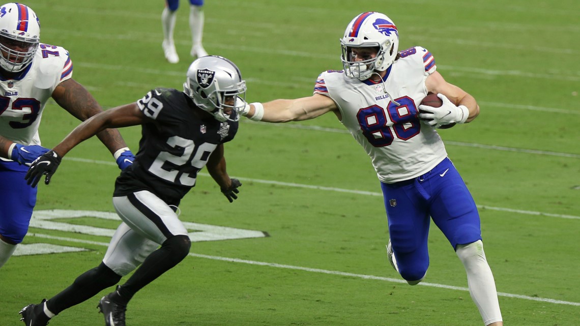 Bills' Dawson Knox tests positive for Covid-19; team makes multiple roster  moves 