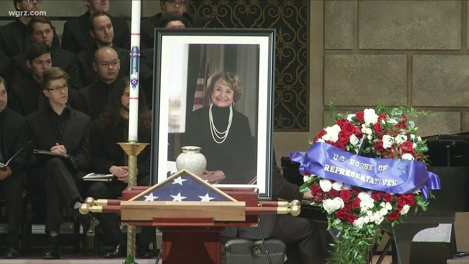 Funeral for Louise Slaughter held in Rochester
