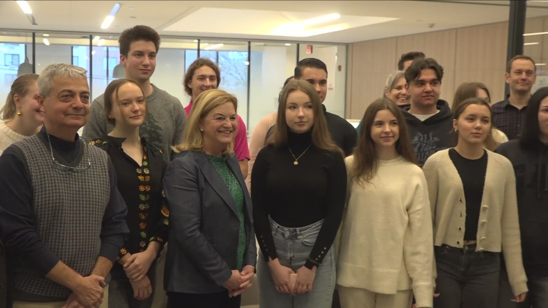 11 Ukrainian students offered full-ride scholarships to D'Youville University