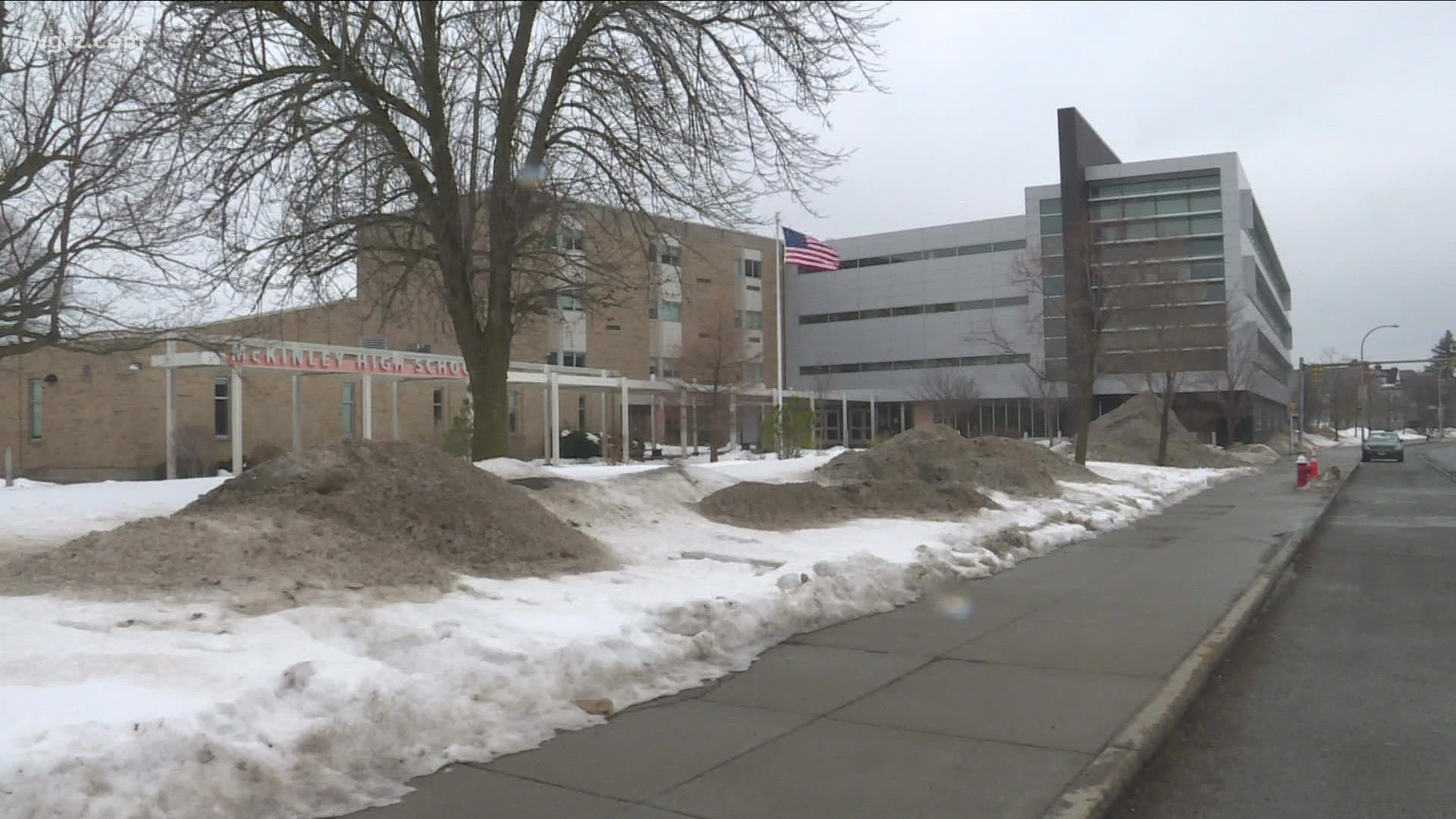 When students return to classes later this week at McKinley High School with its phased re-opening, they will see some additional people in the building.