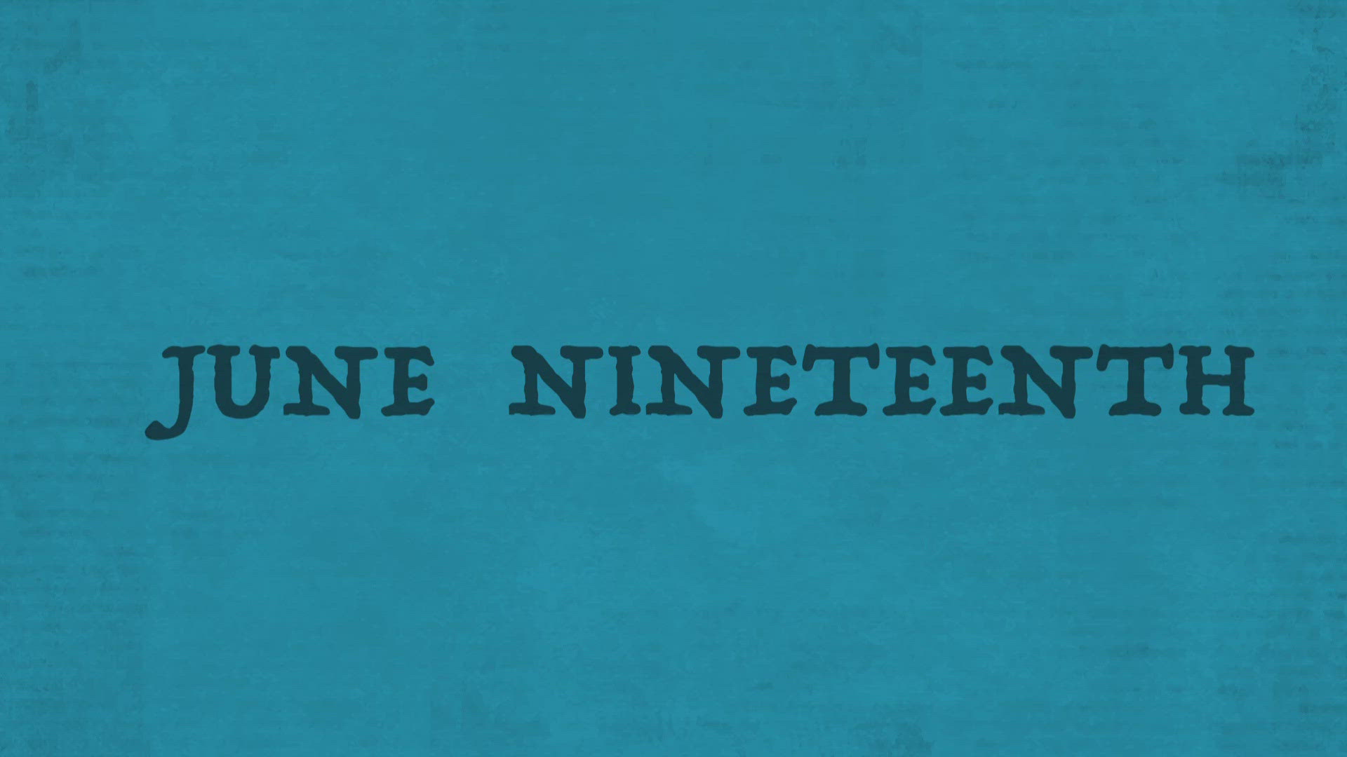 Juneteenth – a combination of the words June and Nineteenth – commemorates when the last enslaved people in the south were finally set free.