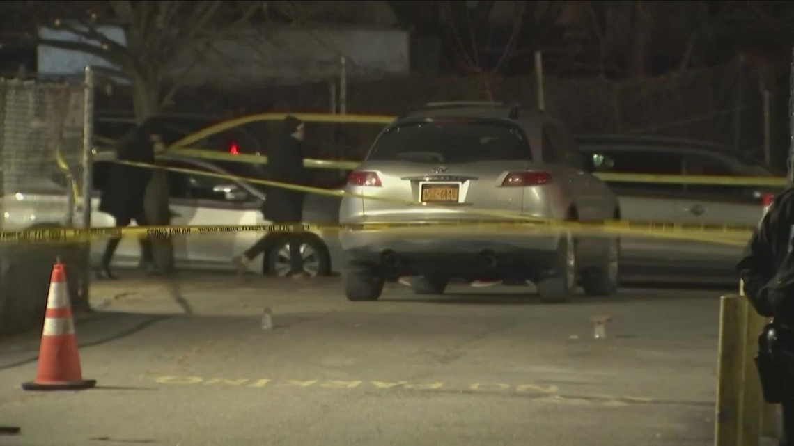 Off-duty NYPD officer buying a car was shot, critically injured.