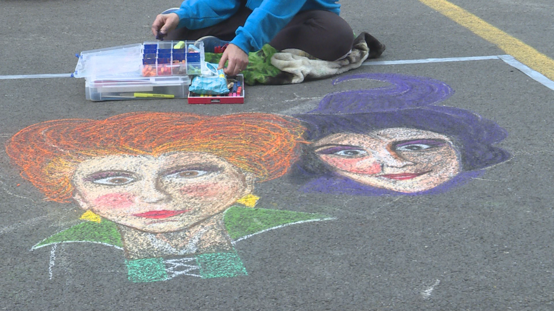 GALLERY Chalkfest Buffalo at Riverworks
