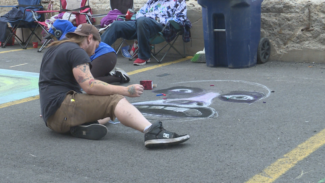GALLERY Chalkfest Buffalo at Riverworks