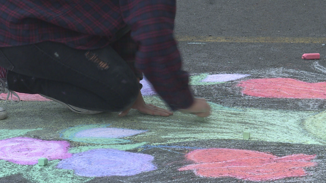 GALLERY Chalkfest Buffalo at Riverworks