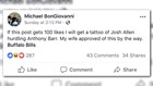 Avid Bills fan reveals provocative, questionable tattoo of Josh Allen