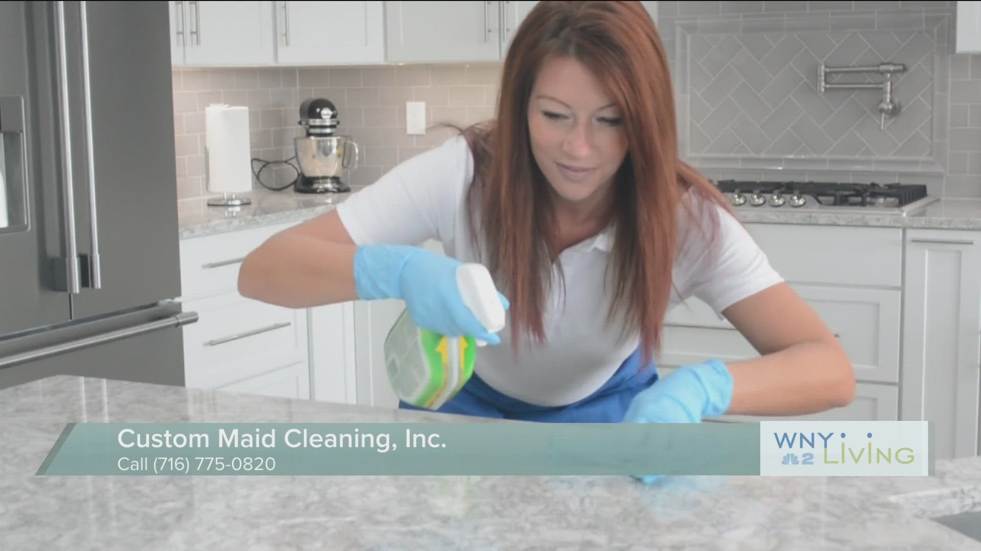Sat. Nov. 25th - WNY Living - Custom Maid Cleaning (THIS VIDEO IS SPONSORED BY CUSTOM MAID CLEANING)