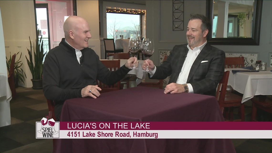 Kevin is with Jay Pasquarella at Lucia's on the Lake