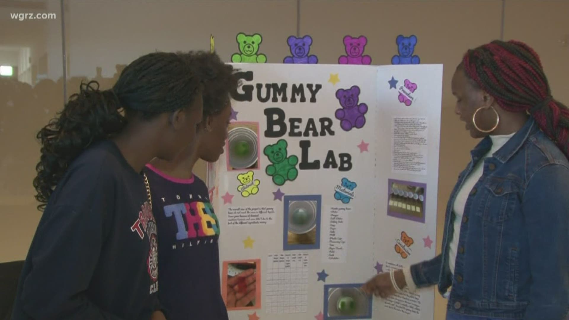 The projects at today's Willie Hutch Jones Science fair had plenty of steam.  The annual event attracted kids from across Western New York.