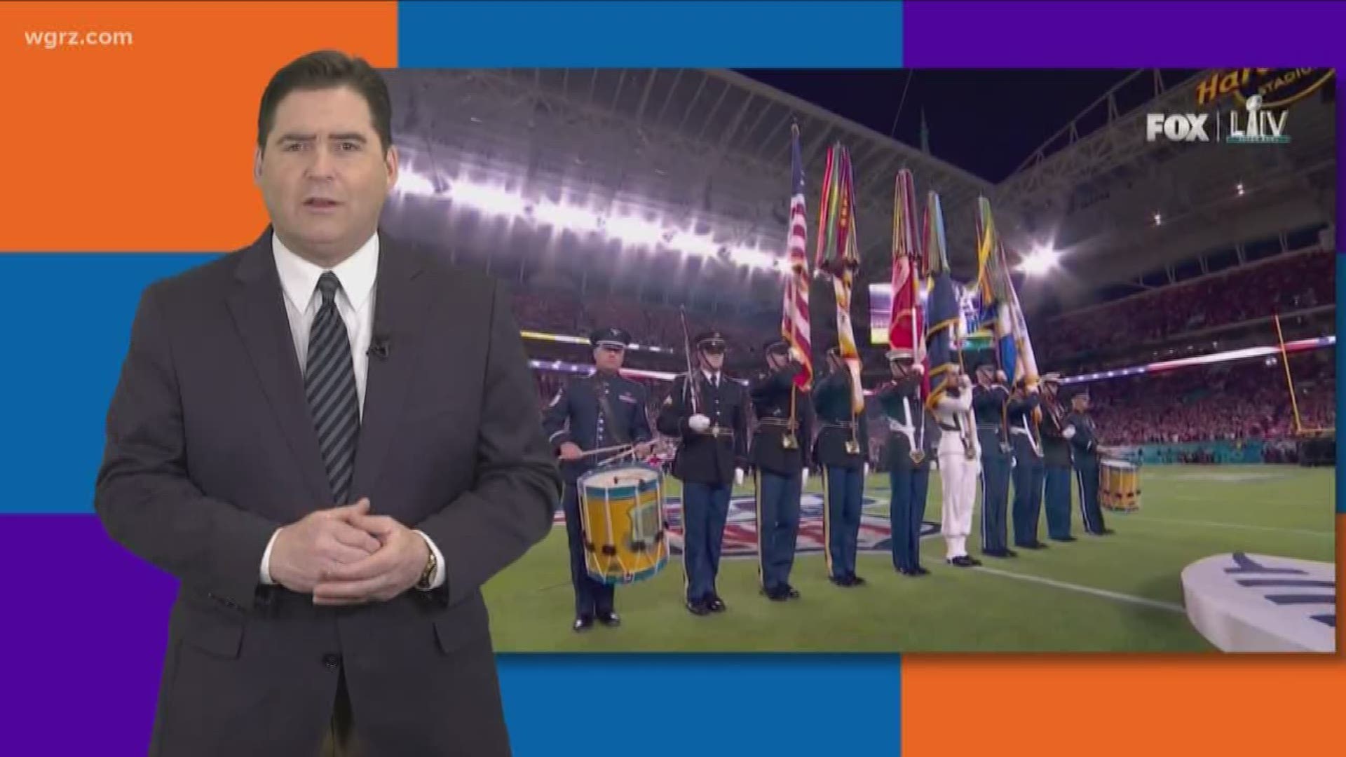 Most Buffalo story of the day: 'super bowl color guard'