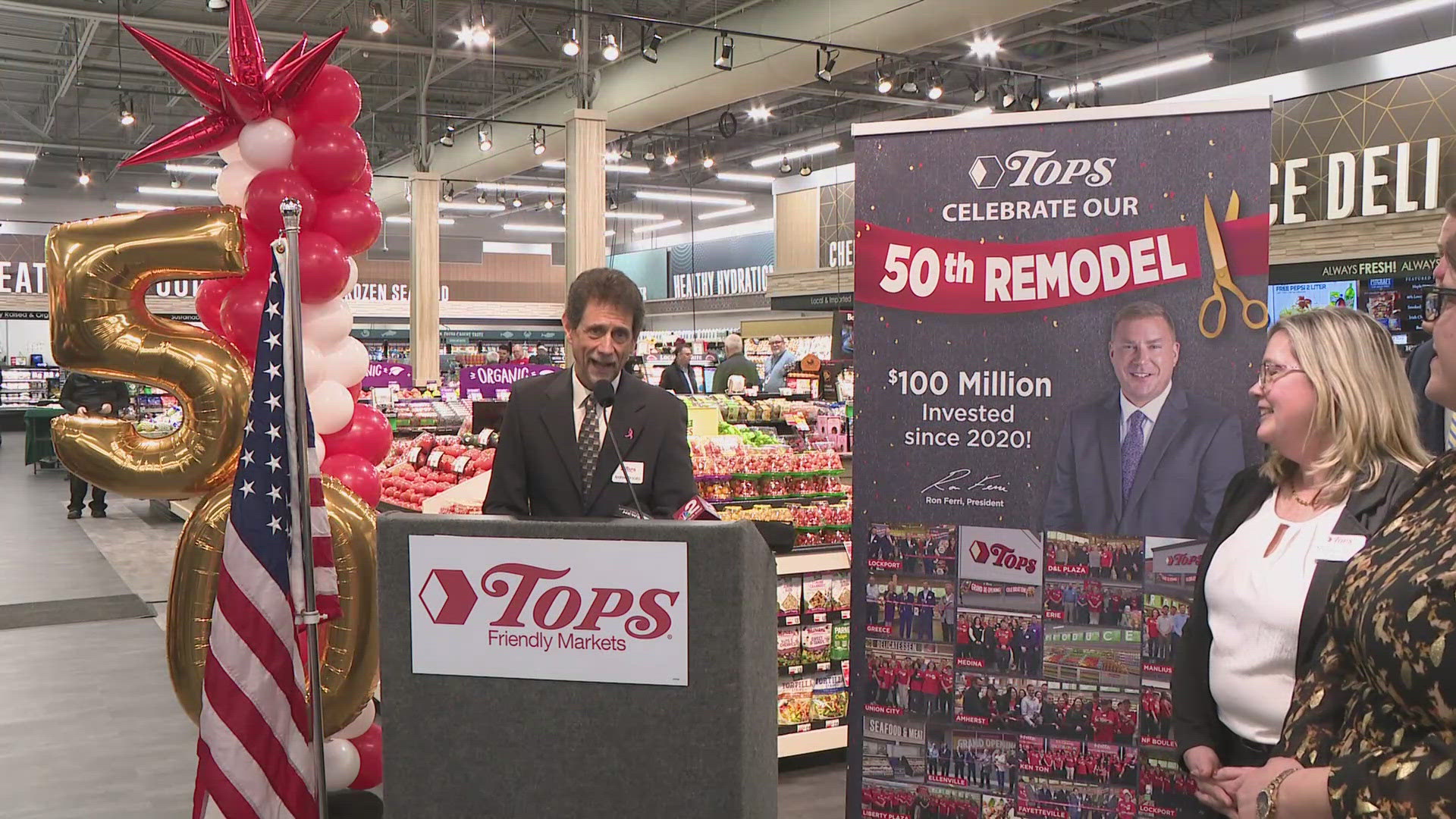 Tops Rental Tops completes 50th remodel in Tonawanda | wgrz.com