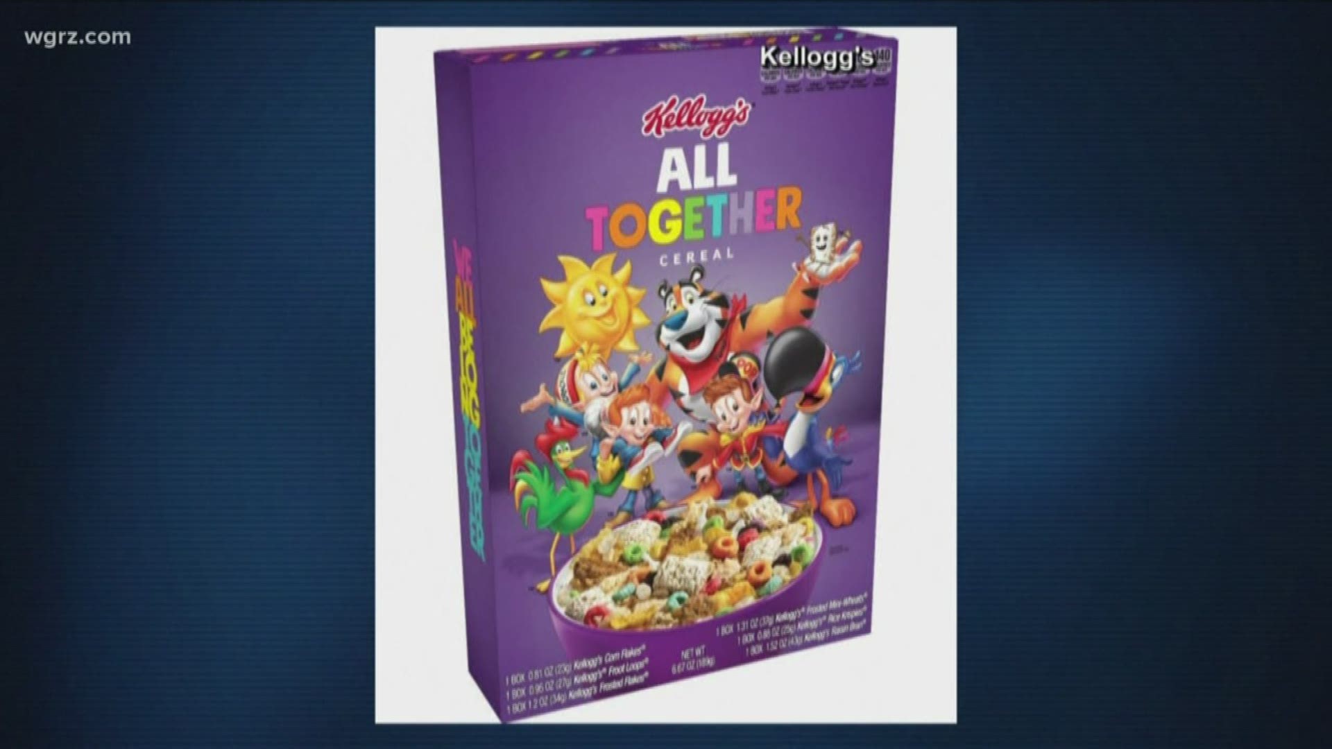 Kellogg's 'All Together' cereal pack