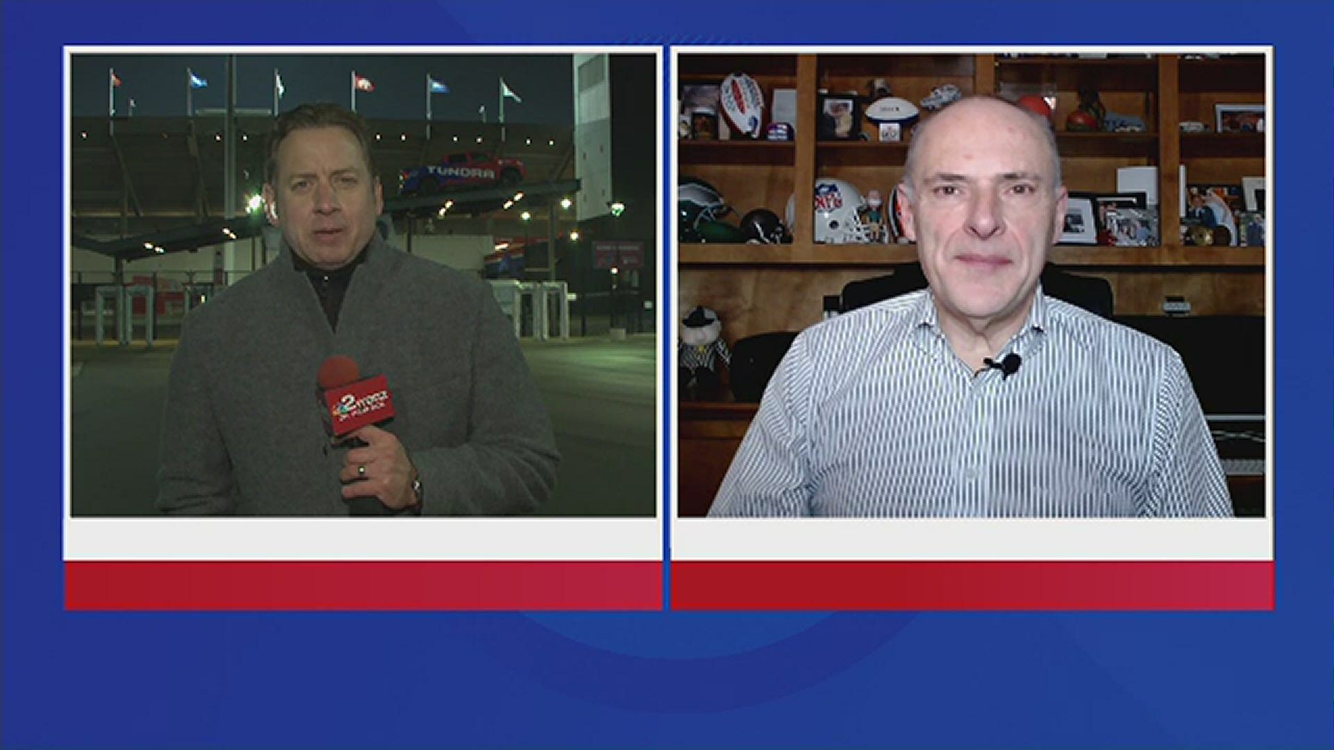 WGRZ's Adam Benigni is joined by Vic Carucci of the Buffalo News and Sports Talk Live after the Bills 26-15 win over the Pittsburgh Steelers.