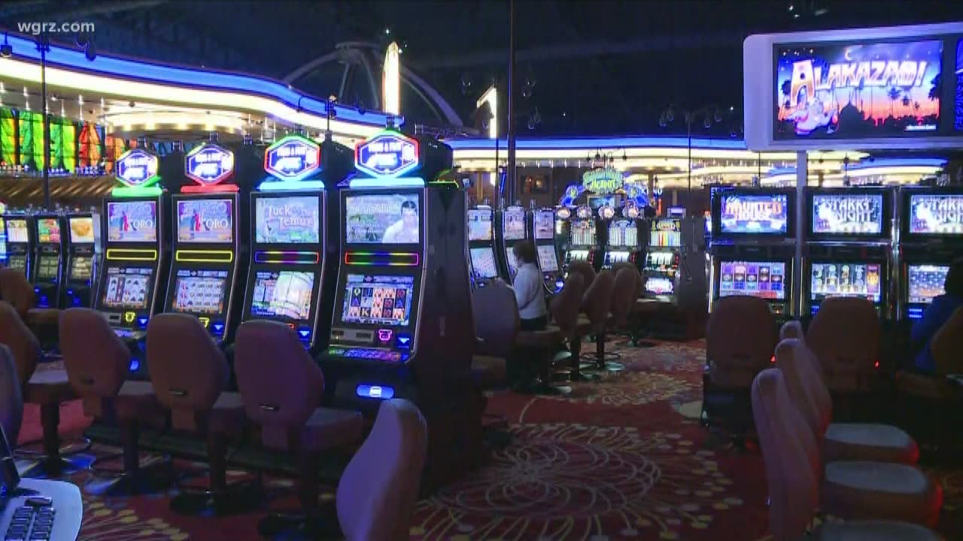 Employees will be paid for at least the next two weeks as the casinos are shut down.