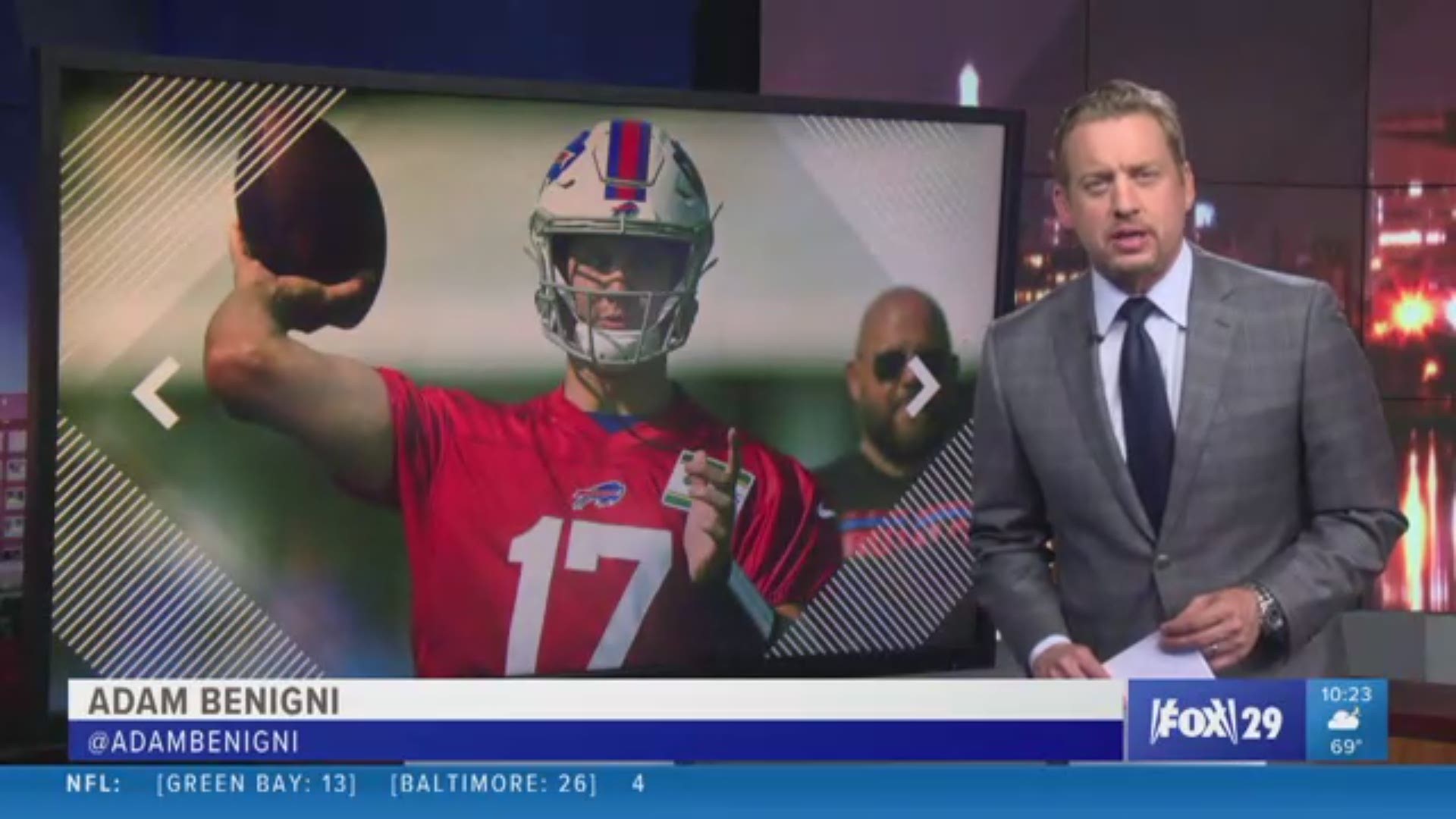 WGRZ's Adam Benigni is joined by Vic Carucci of the Buffalo News to discuss where things stand with Josh Allen ahead of the Bills second preseason game in Charlotte.