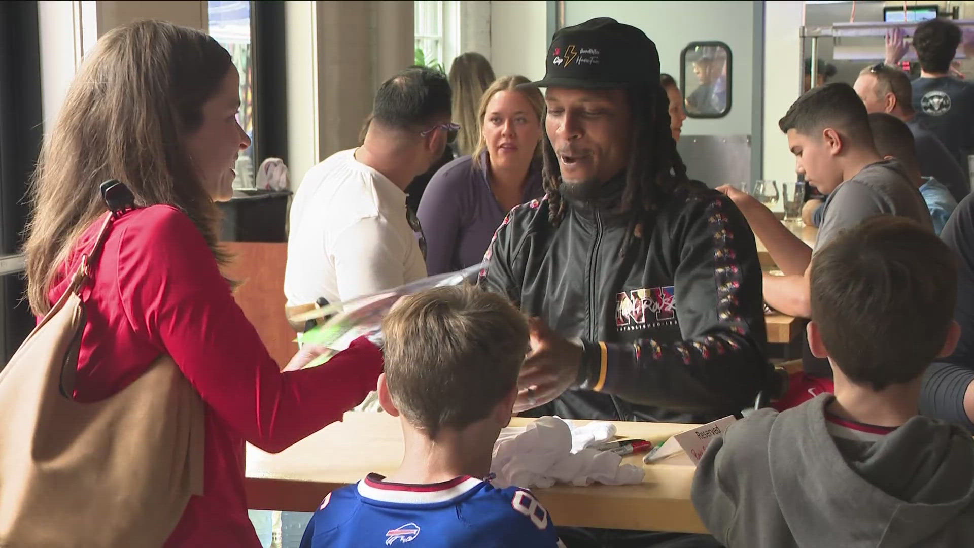 The launch of the latest book came with a book-signing at Resurgence Brewing.