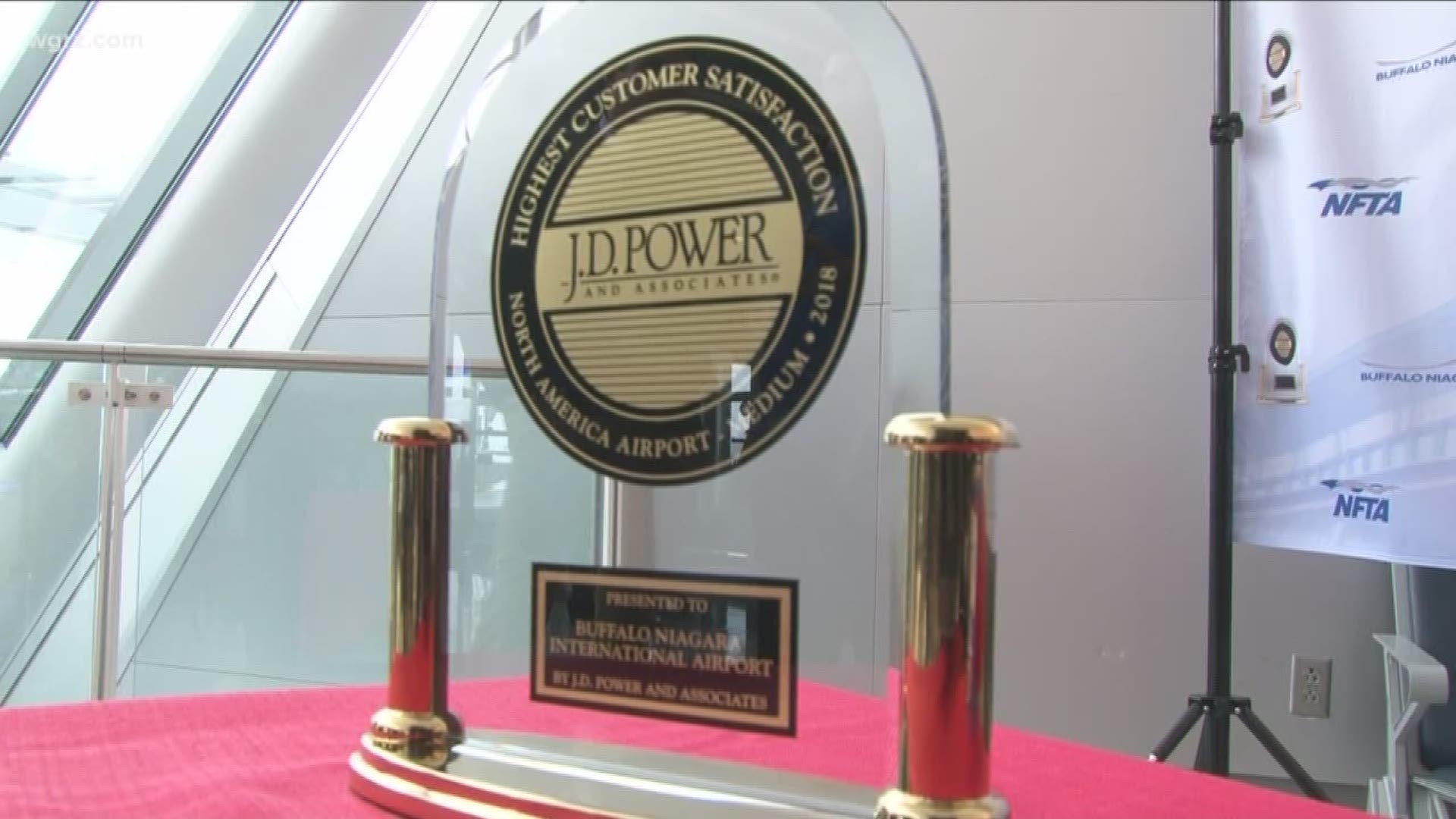 Buffalo Airport Ranked First By JD Power