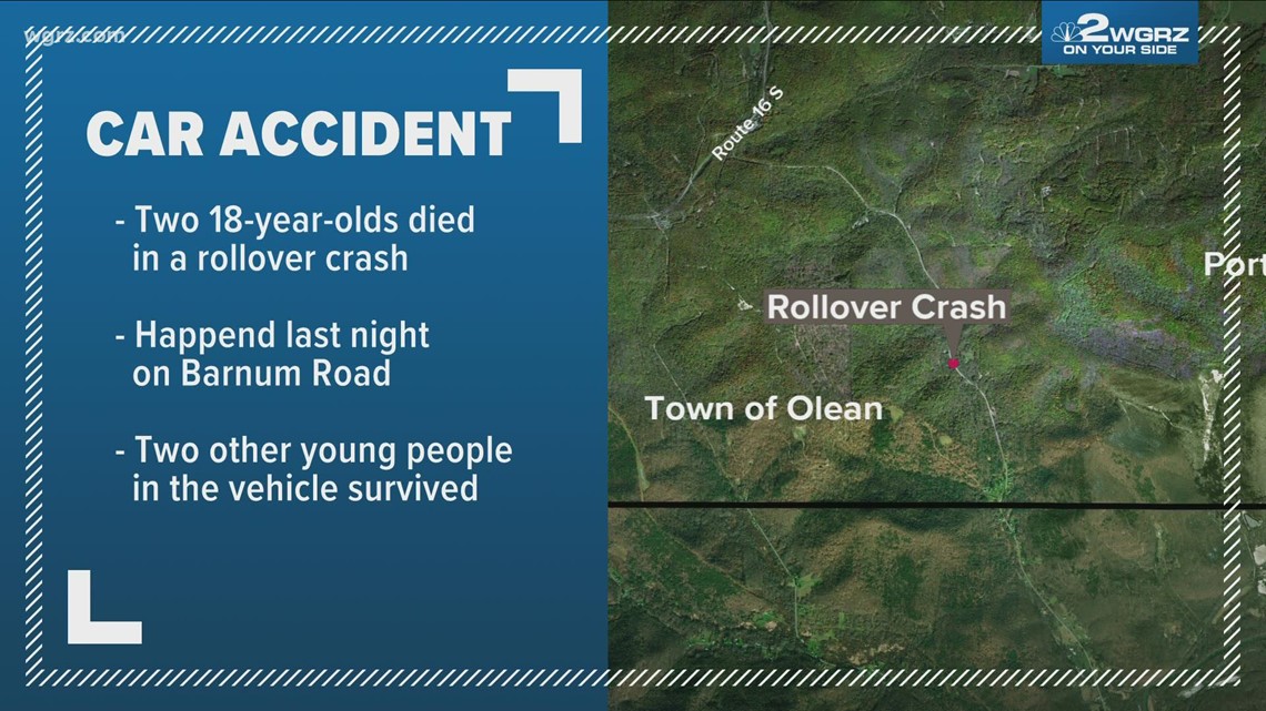 Two teens killed in Olean crash