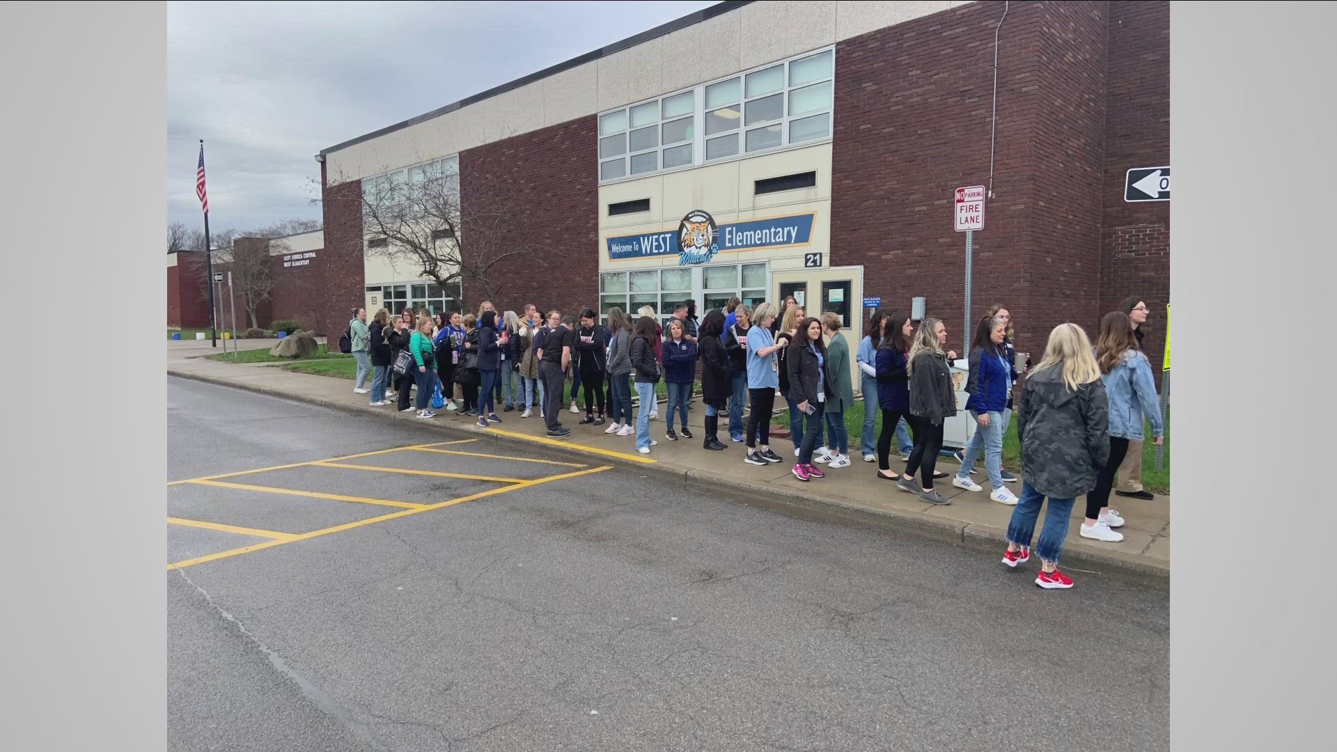 West Seneca teachers stand united as they face potential cuts