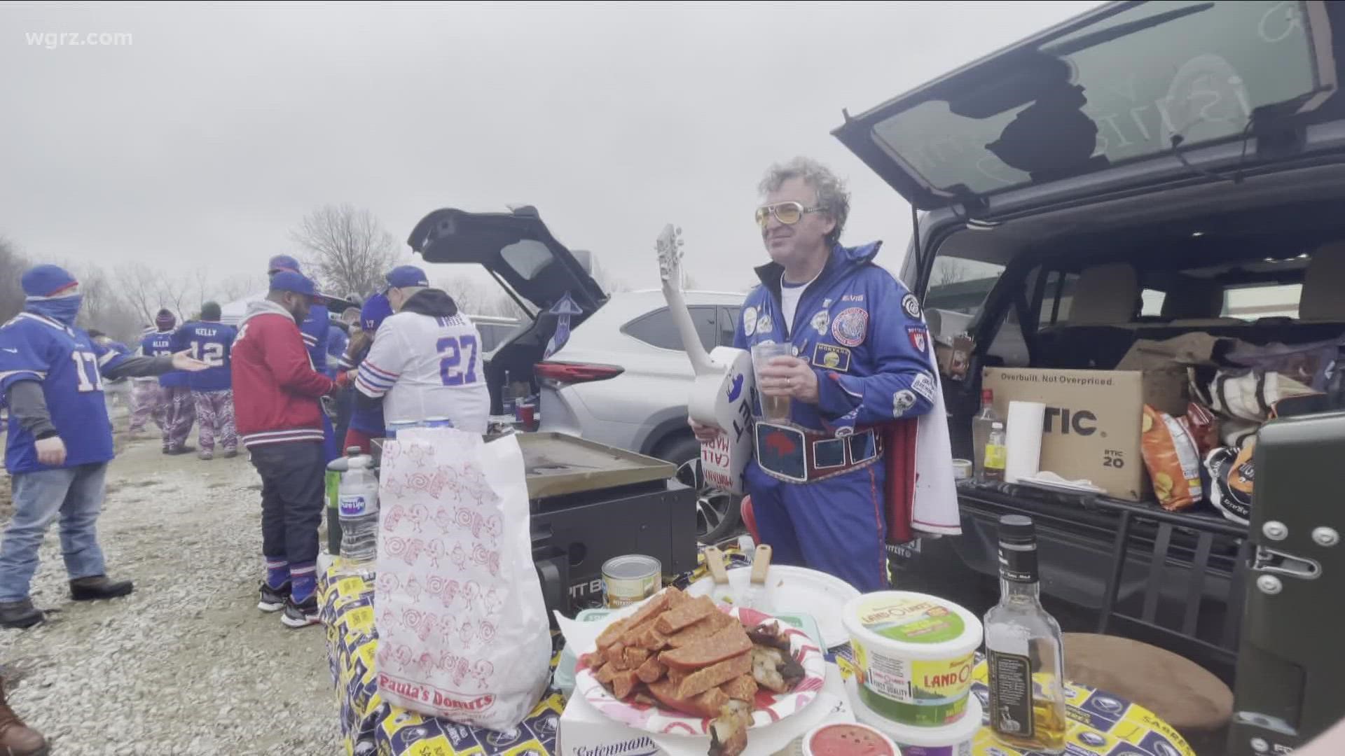 Bills fans are in disbelief  after someone stole thousands of dollars worth of tailgating equipment during Sunday's game.