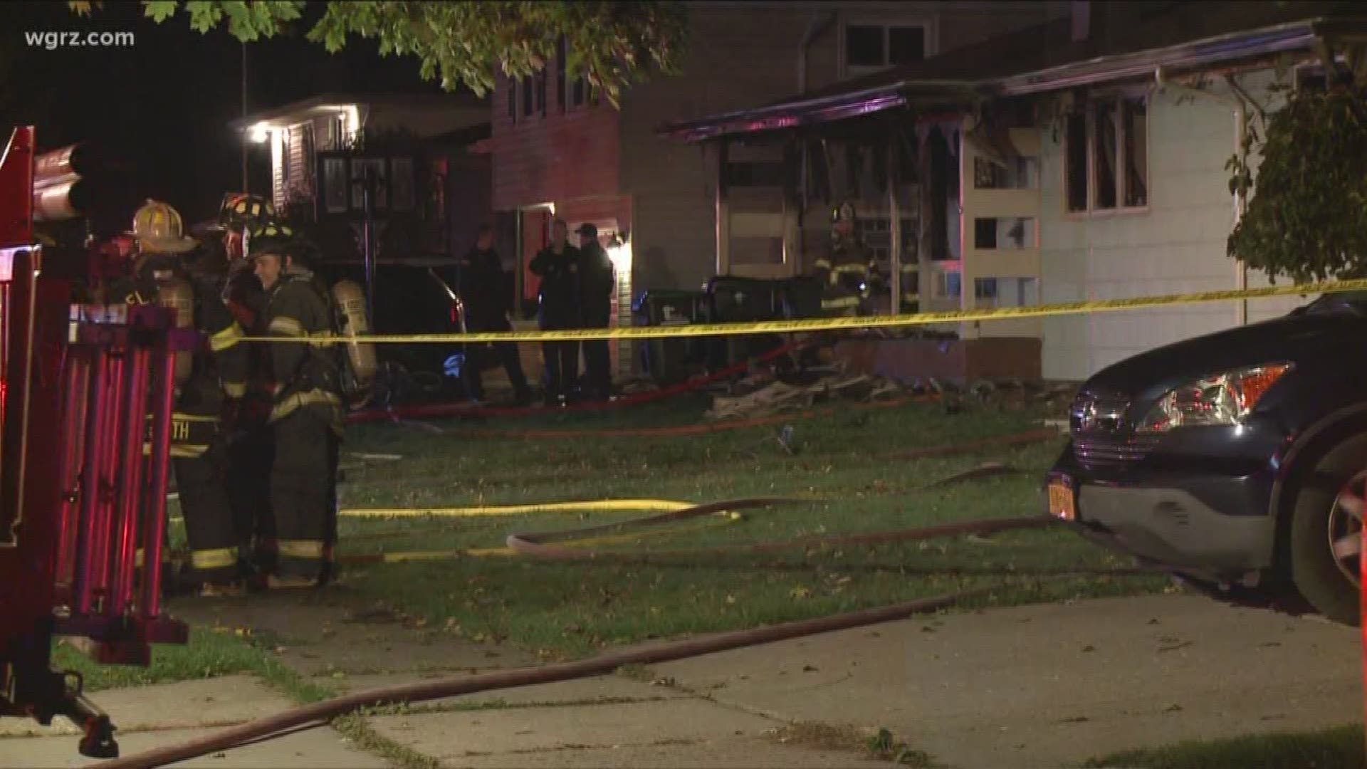 Child killed at overnight fire