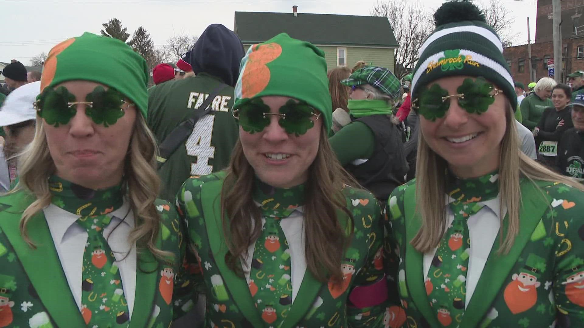 Erie County's state of emergency that went into place in 2020 just ended at noon today. That's also the last time the full Shamrock Run took place.