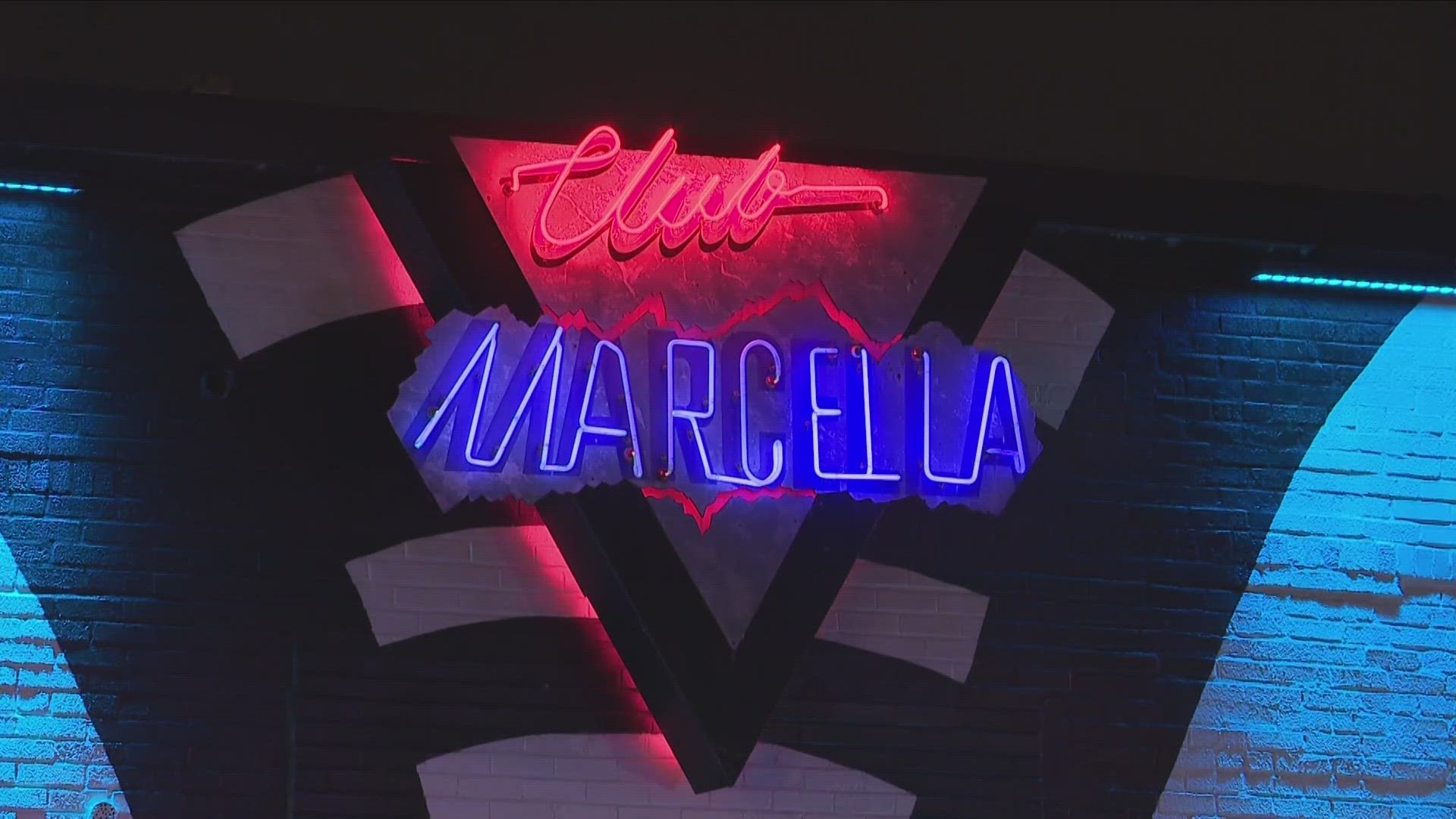 Police said a 30-year-old man was shot inside a bathroom at Club Marcella early Sunday morning.