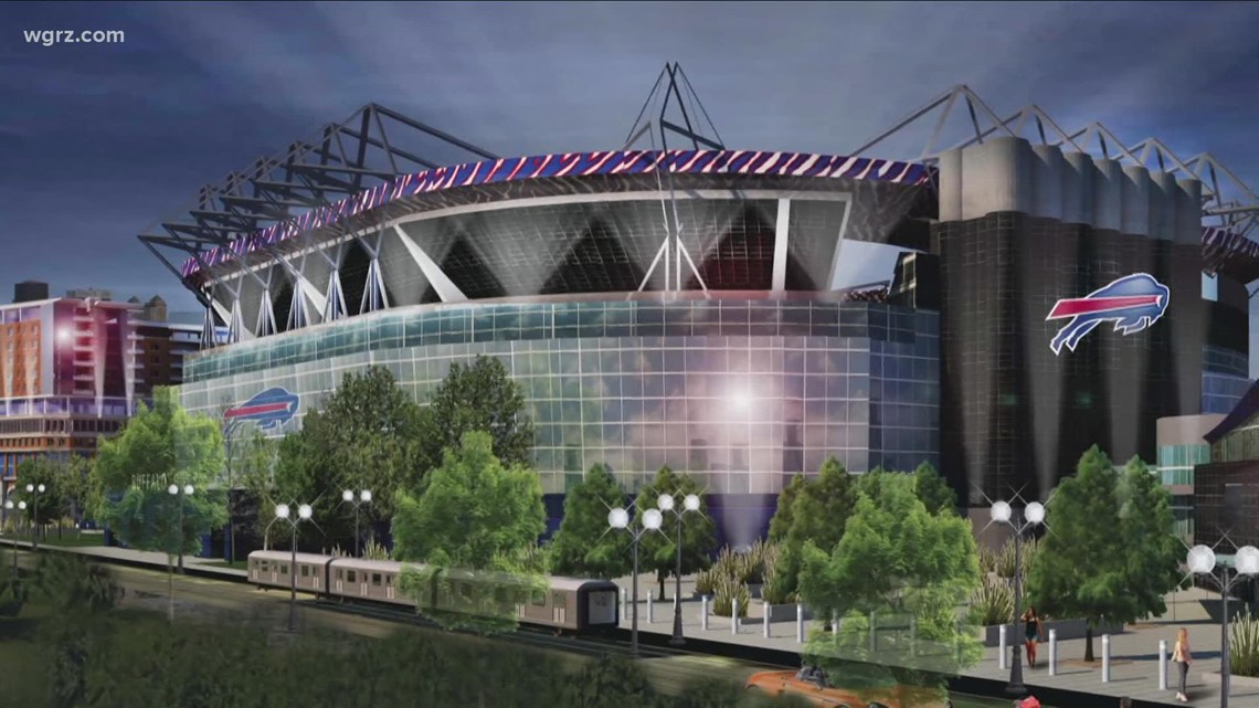 The latest renderings of the new Buffalo Bills stadium