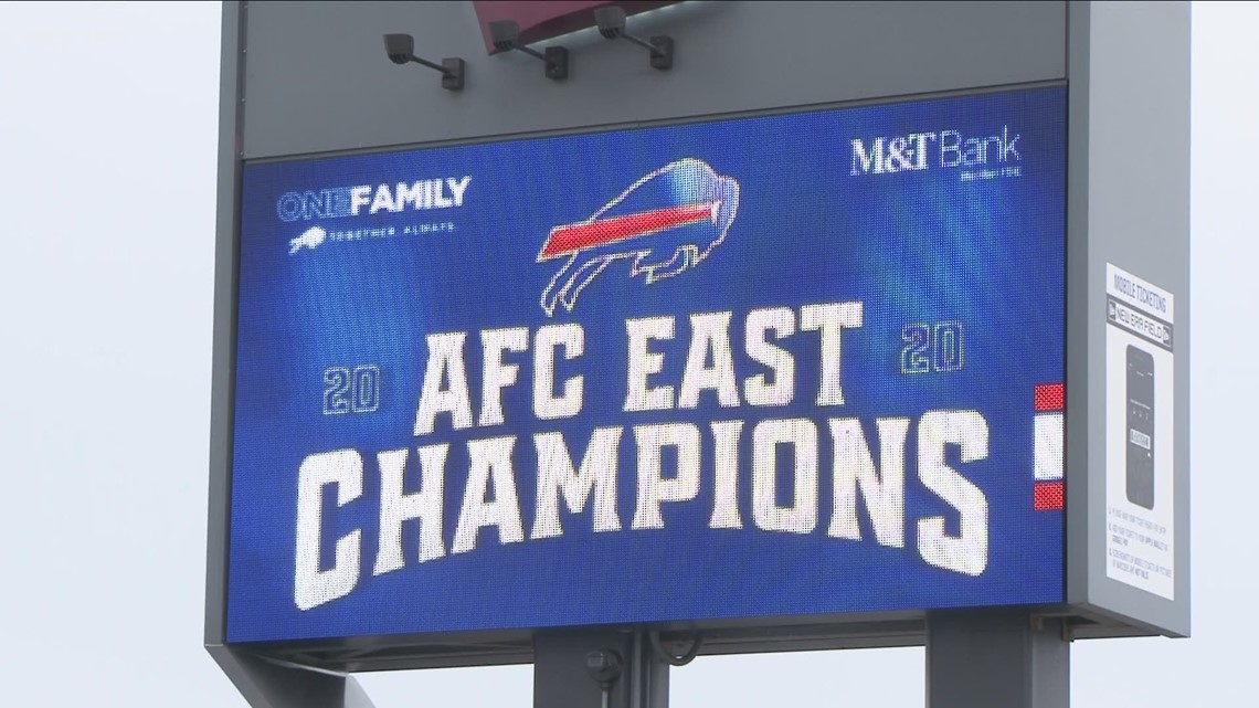 Buffalo Bills AFC East Champs Car Flag – The BFLO Store